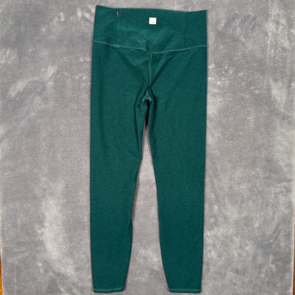 Vuori Clean Elevation Legging M Moss Green Teal Heathered High Rise 7/8 Yoga Gym - Picture 1 of 12